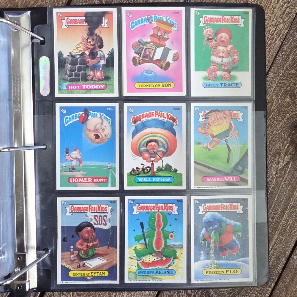 Vintage Garbage Pail Kids Trading Card Lot 1980s Topps GPK Series Mixed Cards